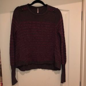 Free people striped sweater